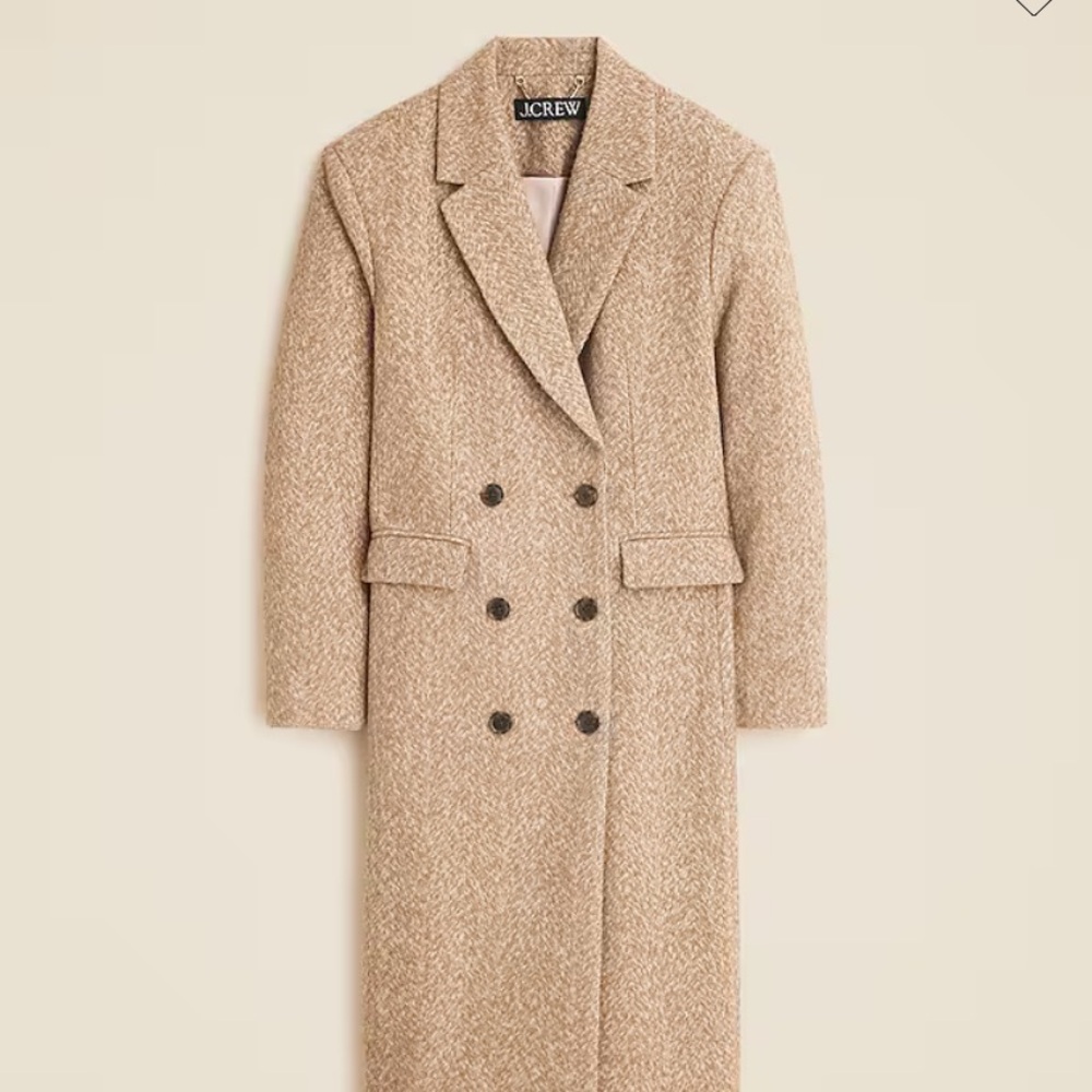 NWT J. CREW Palais Wool Coat